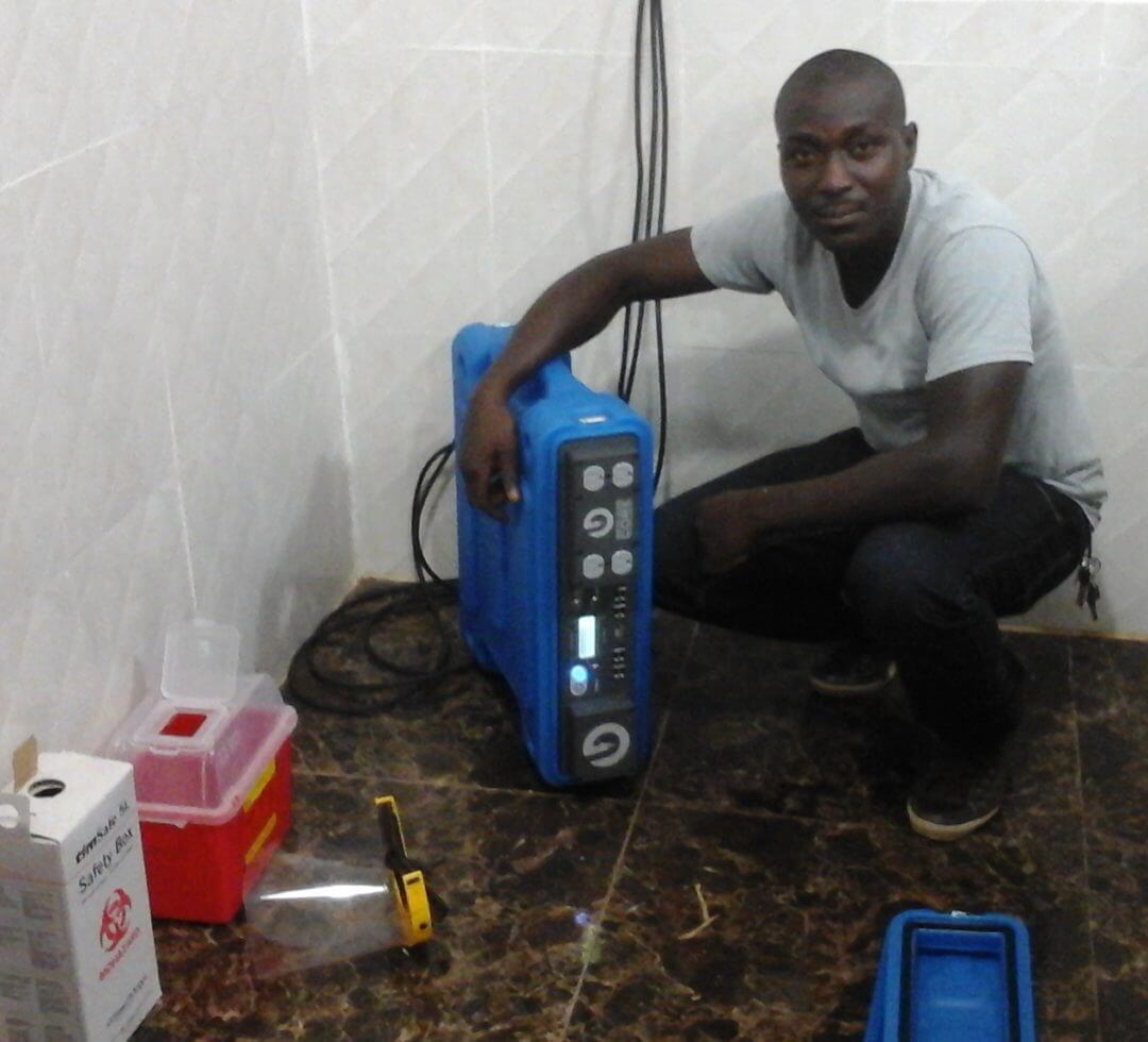 Gridless CORE in Liberia powering Ebola response hospital